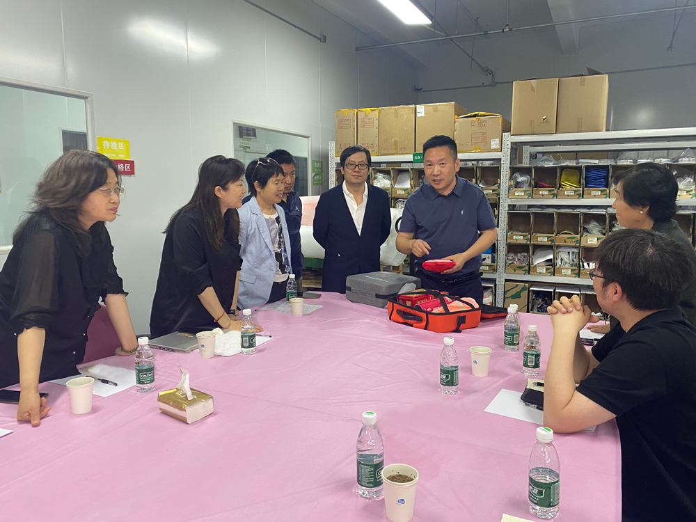 北京市順義區藥監局第五分局調研北京紅方醫療器械有限公司：助力應急醫療企業發展