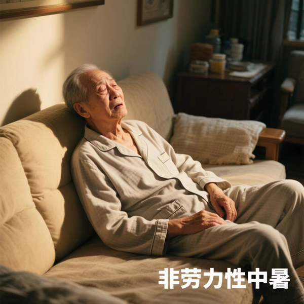 小心！老人以為的感冒，可能是致命的非勞力性中暑